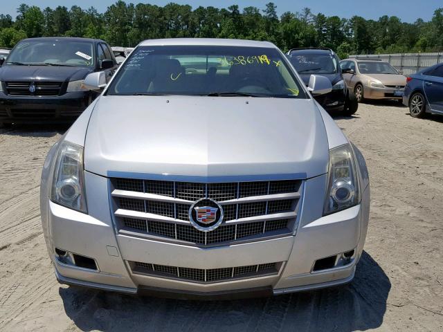 1G6DJ5EV5A0118422 - 2010 CADILLAC CTS PERFOR SILVER photo 9