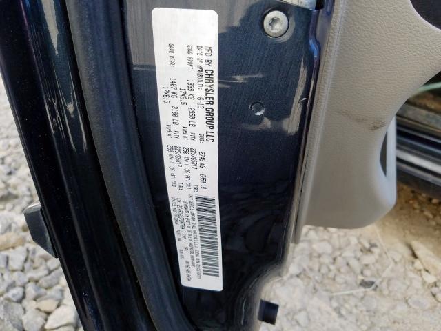 2C4RDGBG7DR796417 - 2013 DODGE GRAND CARAVAN SE  photo 10