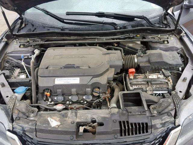 1HGCT2B84EA007538 - 2014 HONDA ACCORD EXL SILVER photo 7