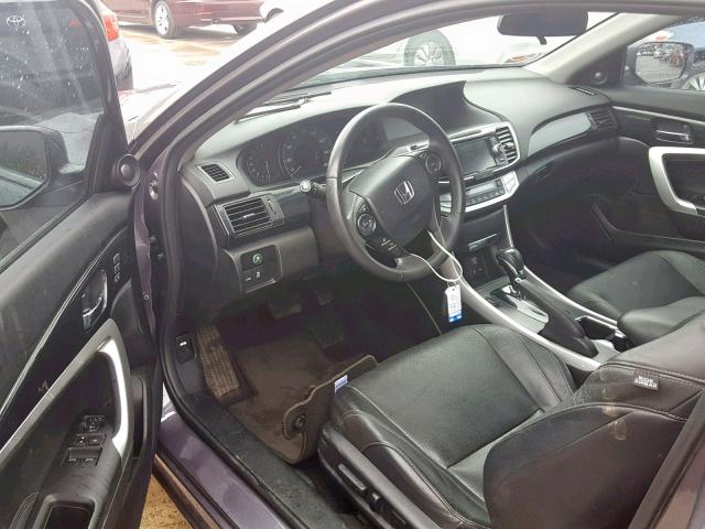 1HGCT2B84EA007538 - 2014 HONDA ACCORD EXL SILVER photo 9