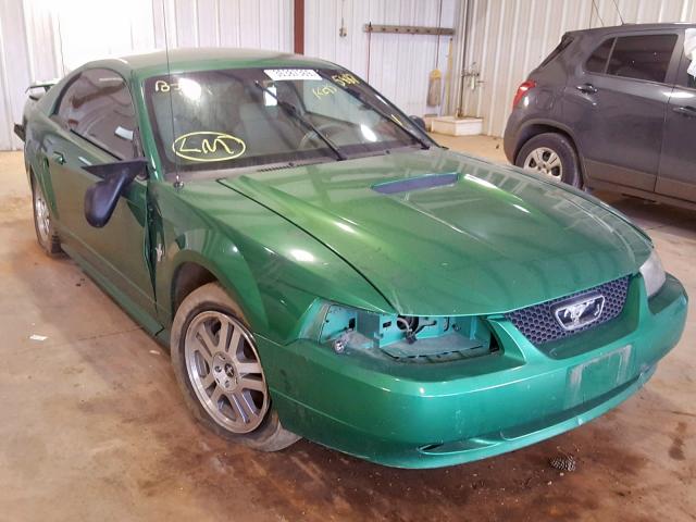 1FAFP40491F165887 - 2001 FORD MUSTANG GREEN photo 1