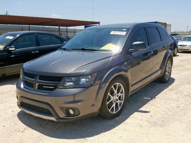 3C4PDCEG1FT714614 - 2015 DODGE JOURNEY R/ CHARCOAL photo 2