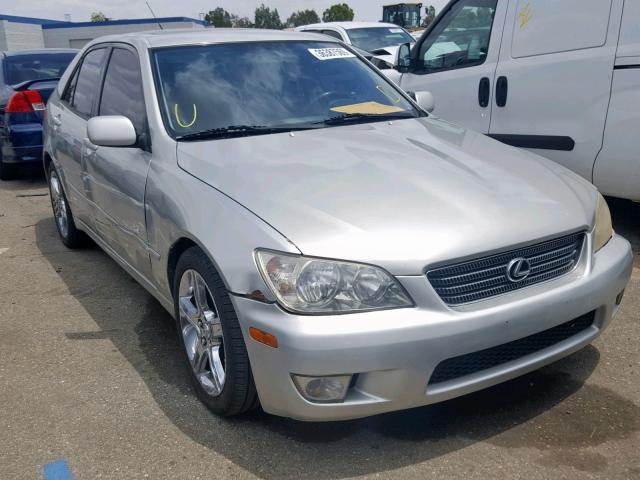 JTHBD182710028676 - 2001 LEXUS IS 300 SILVER photo 1