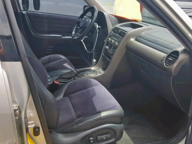 JTHBD182710028676 - 2001 LEXUS IS 300 SILVER photo 5