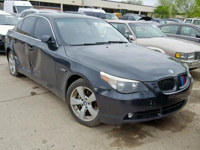 WBANF33536CS37101 - 2006 BMW 525 XI BLACK photo 1