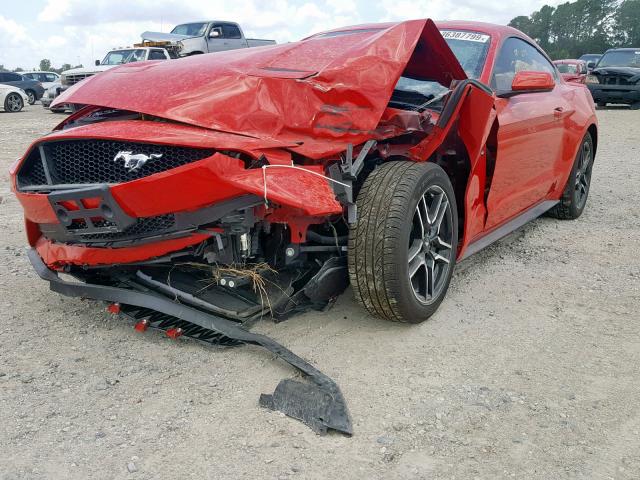 1FA6P8CF0K5134362 - 2019 FORD MUSTANG GT RED photo 2