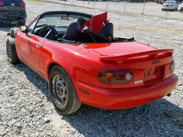 JM1NA3513L0125956 - 1990 MAZDA MX-5 MIATA RED photo 3