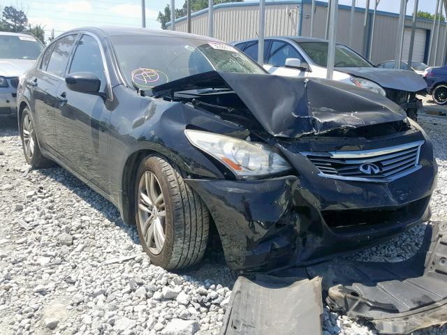 JN1CV6AP1DM713696 - 2013 INFINITI G37 BASE BLACK photo 1