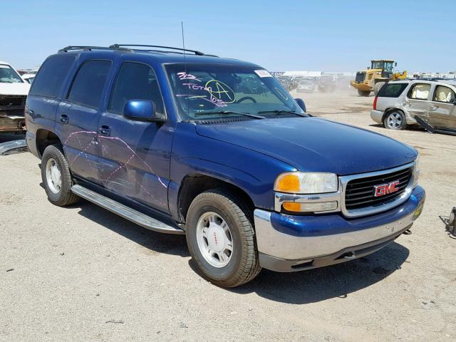 1GKEC13V5YJ107551 - 2000 GMC YUKON BLUE photo 1