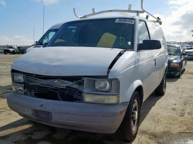 1GCDM19X24B115723 - 2004 CHEVROLET ASTRO WHITE photo 2