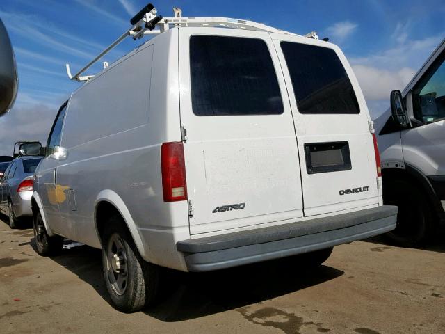 1GCDM19X24B115723 - 2004 CHEVROLET ASTRO WHITE photo 3