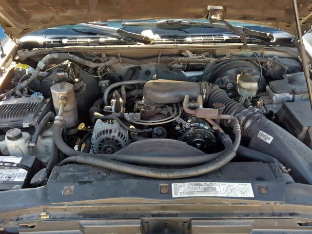 1GNCS13W9Y2364650 - 2000 CHEVROLET BLAZER SILVER photo 7