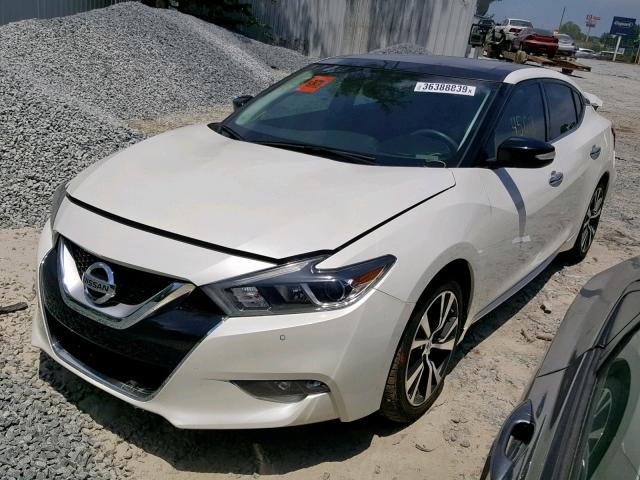 1N4AA6AP5HC391856 - 2017 NISSAN MAXIMA 3.5 WHITE photo 2