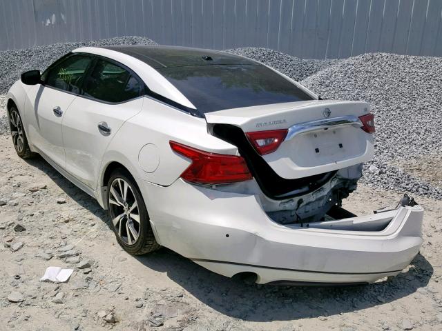 1N4AA6AP5HC391856 - 2017 NISSAN MAXIMA 3.5 WHITE photo 3