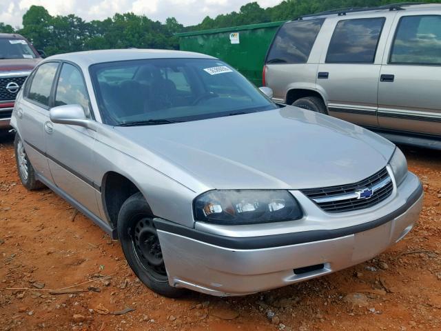 2G1WF52E949345689 - 2004 CHEVROLET IMPALA SILVER photo 1