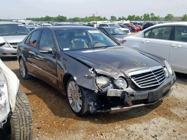 WDBUF56X58B341782 - 2008 MERCEDES-BENZ E 350 GRAY photo 1