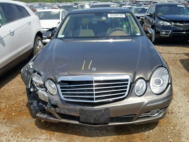 WDBUF56X58B341782 - 2008 MERCEDES-BENZ E 350 GRAY photo 7