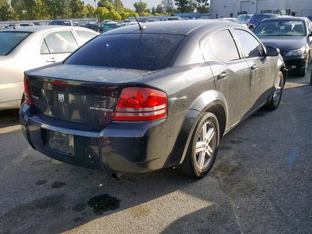 1B3CC1FB2AN235282 - 2010 DODGE AVENGER EX BLACK photo 4