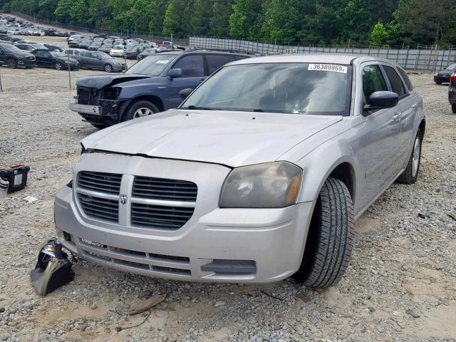 2D4FV48T55H669727 - 2005 DODGE MAGNUM SE GRAY photo 2