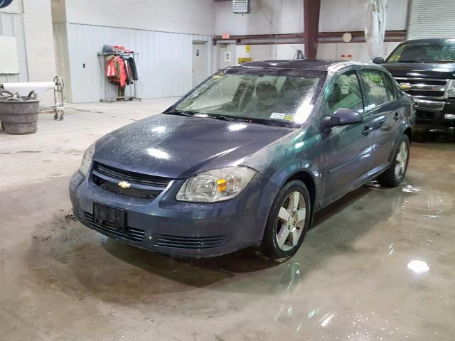 1G1AL58F187213116 - 2008 CHEVROLET COBALT LT BLUE photo 2