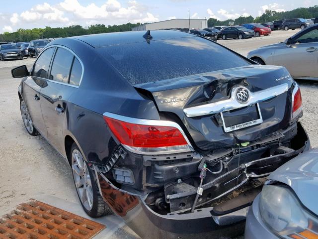 1G4GE5EV6AF155941 - 2010 BUICK LACROSSE C BLACK photo 3