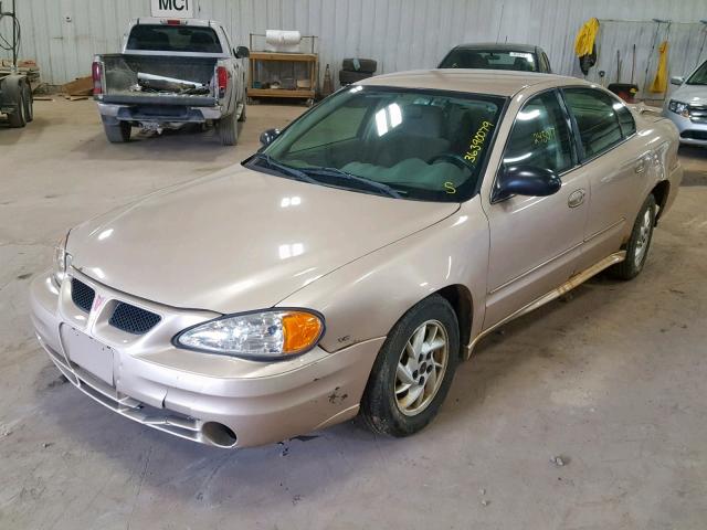 1G2NF52E44M547625 - 2004 PONTIAC GRAND AM GOLD photo 2