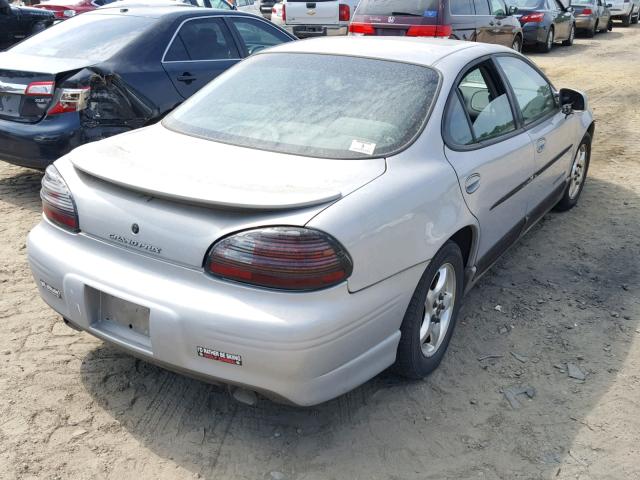 1G2WP52K3XF335881 - 1999 PONTIAC GRAND PRIX GRAY photo 4