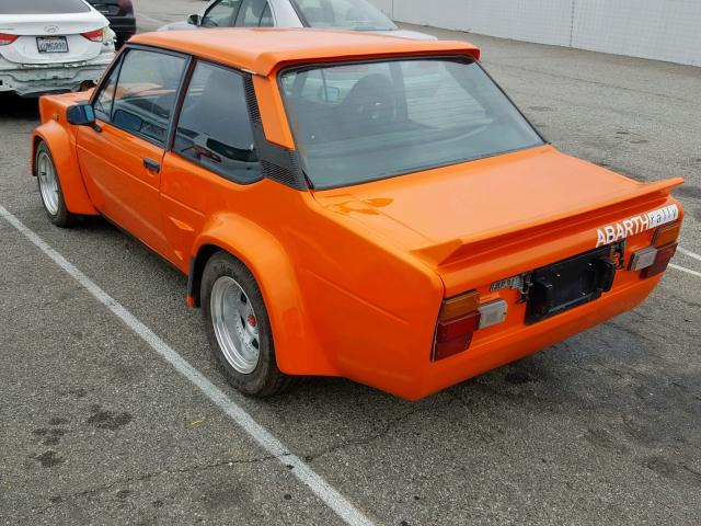 0000131AF24056322 - 1976 FIAT ALL MODELS ORANGE photo 3