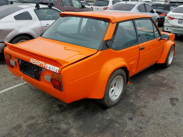 0000131AF24056322 - 1976 FIAT ALL MODELS ORANGE photo 4