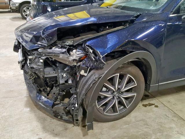 JM3KFBDL0H0221284 - 2017 MAZDA CX-5 GRAND BLUE photo 9