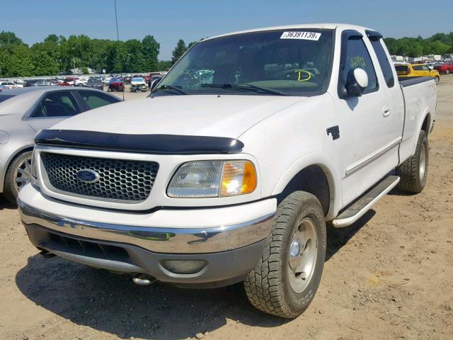 1FTRX18L41KF04077 - 2001 FORD F150 WHITE photo 2