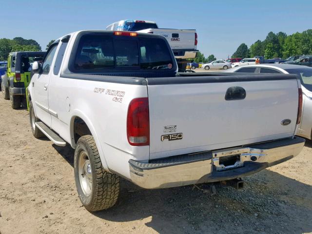 1FTRX18L41KF04077 - 2001 FORD F150 WHITE photo 3