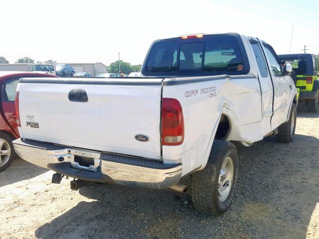 1FTRX18L41KF04077 - 2001 FORD F150 WHITE photo 4