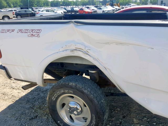 1FTRX18L41KF04077 - 2001 FORD F150 WHITE photo 9