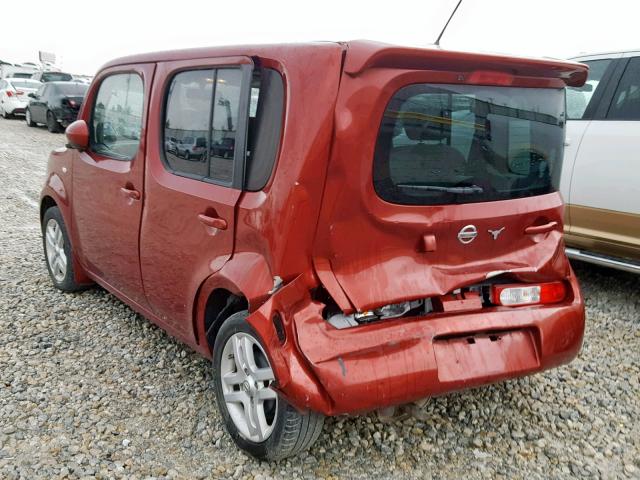 JN8AZ2KR8CT253396 - 2012 NISSAN CUBE BASE RED photo 3