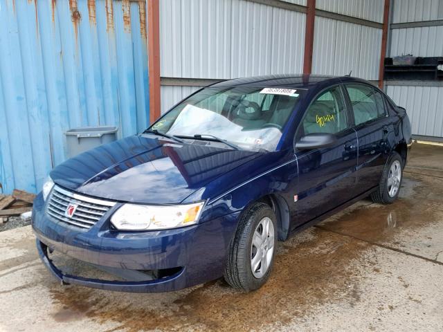 1G8AJ55F17Z116335 - 2007 SATURN ION LEVEL BLUE photo 2