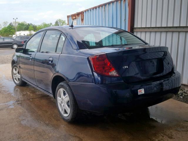 1G8AJ55F17Z116335 - 2007 SATURN ION LEVEL BLUE photo 3