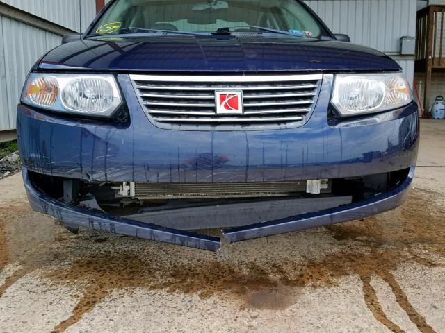 1G8AJ55F17Z116335 - 2007 SATURN ION LEVEL BLUE photo 9