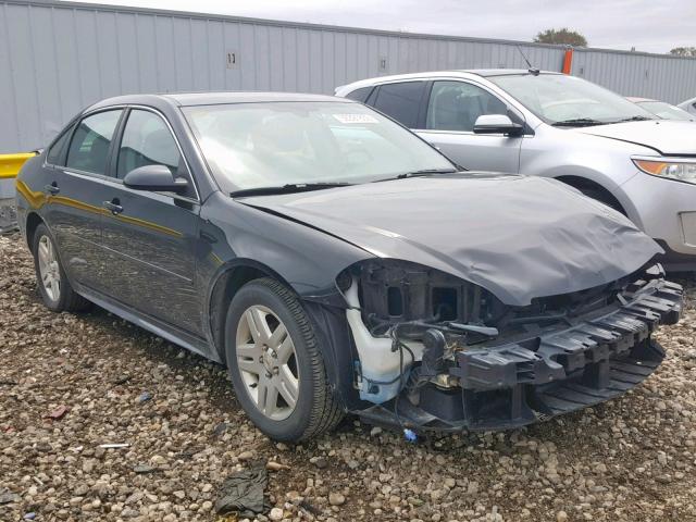 2G1WG5EK1B1244186 - 2011 CHEVROLET IMPALA LT BLACK photo 1