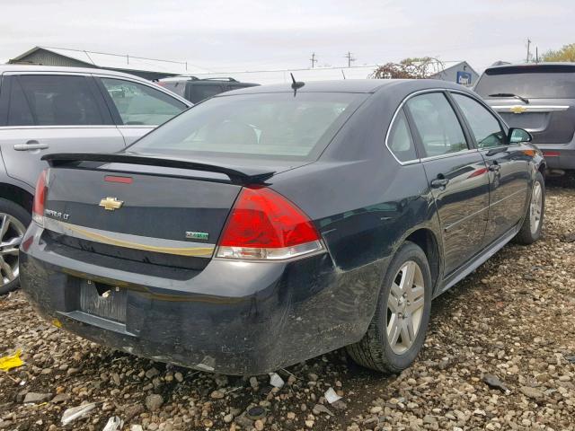 2G1WG5EK1B1244186 - 2011 CHEVROLET IMPALA LT BLACK photo 4