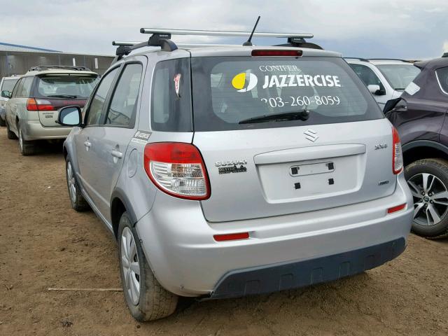 JS2YB5A34A6311356 - 2010 SUZUKI SX4 GRAY photo 3