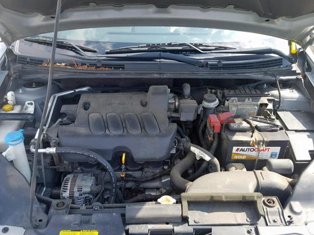 3N1AB6AP6BL732347 - 2011 NISSAN SENTRA 2.0 GRAY photo 7