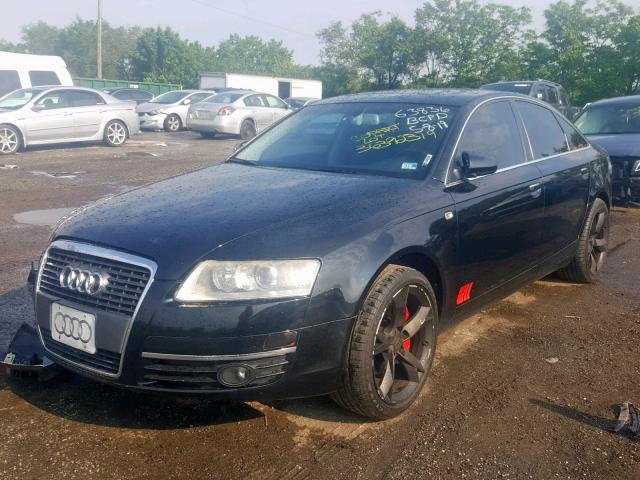 WAUAH74F77N160729 - 2007 AUDI A6 3.2 BLACK photo 2