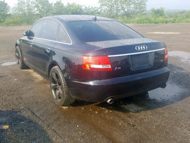 WAUAH74F77N160729 - 2007 AUDI A6 3.2 BLACK photo 3