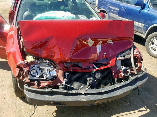 19UYA2250VL018350 - 1997 ACURA 3.0CL RED photo 7