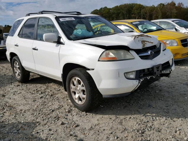 2HNYD18612H529388 - 2002 ACURA MDX TOURIN WHITE photo 1