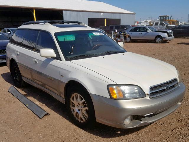 4S3BH896117647314 - 2001 SUBARU LEGACY OUT CREAM photo 1