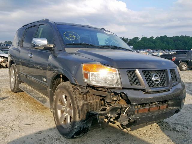 5N1BA08D59N603714 - 2009 NISSAN ARMADA SE GRAY photo 1