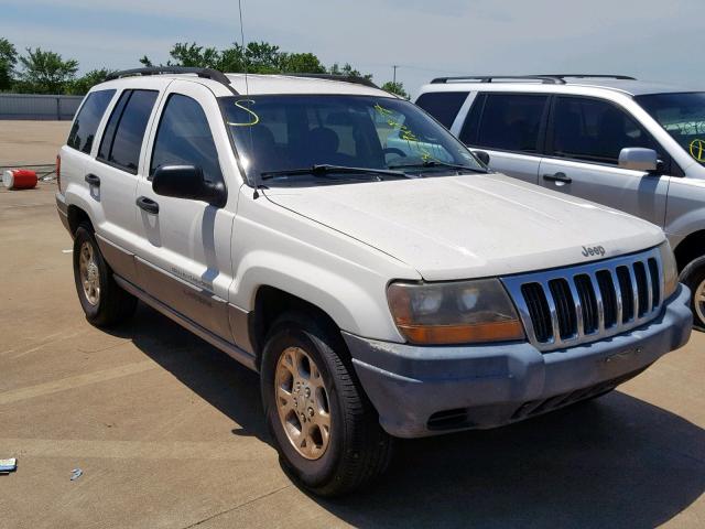 1J4GX48S23C581585 - 2003 JEEP GRAND CHER WHITE photo 1