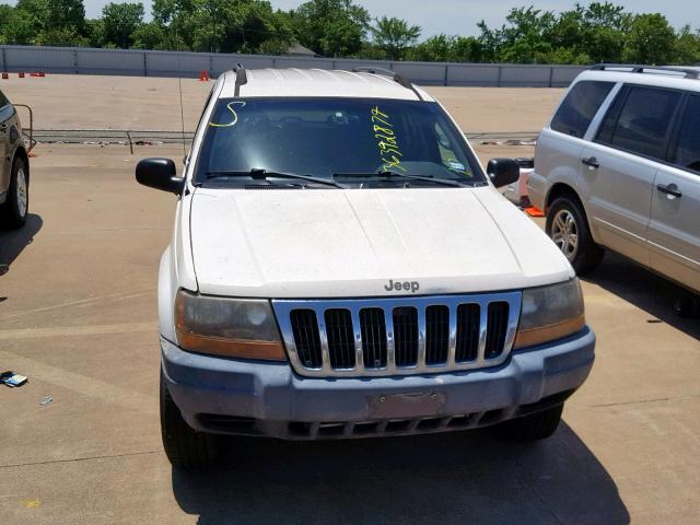 1J4GX48S23C581585 - 2003 JEEP GRAND CHER WHITE photo 9